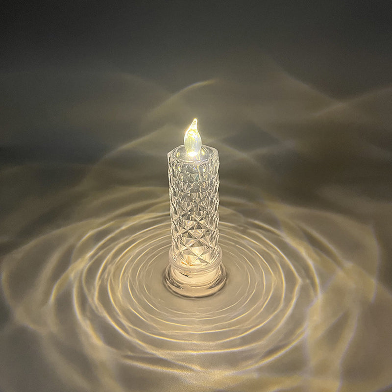 Crystal Rose Candle Light – Romantic Glow Without the Mess