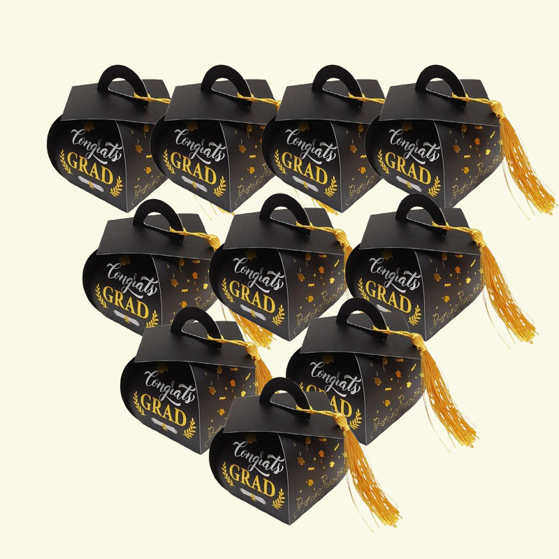 🔥Hot Sale 49% OFF🔥30 Pcs Mini Graduation Cap Candy Cards
