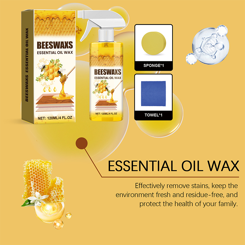 Wood Polishing Beeswax Spray