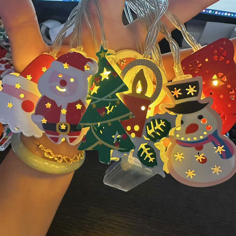 🎄 Christmas Led Iron Decorative Light String