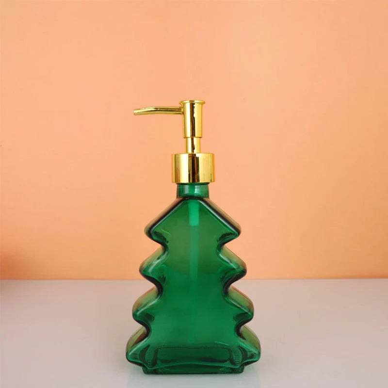 🔥Christmas sale 49% off🎄Christmas Tree Glass Soap Dispenser
