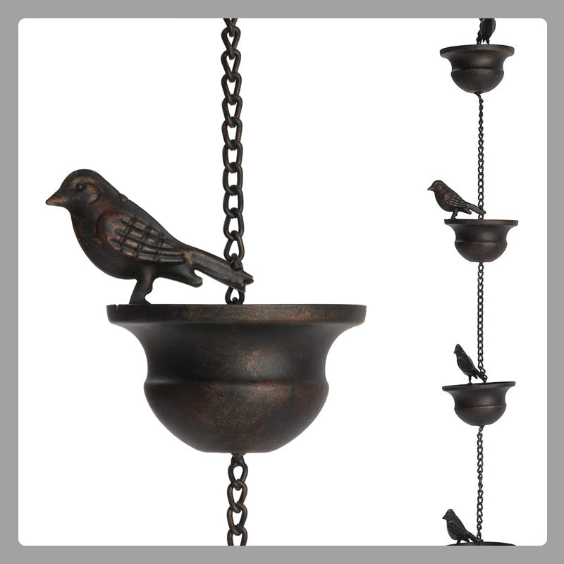 Decorative Bird Rain Chain