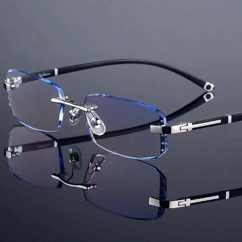 HIGH-HARDNESS ANTI-BLUE LIGHT READING GLASSES FOR DUAL USE