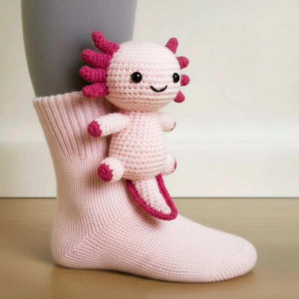 Cozy 3D Knit Animal Socks