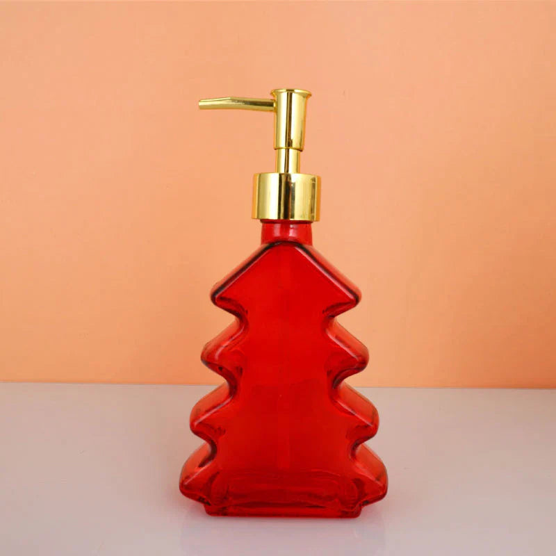 🔥Christmas sale 49% off🎄Christmas Tree Glass Soap Dispenser
