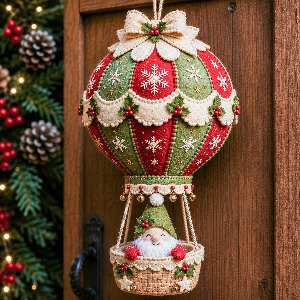 🎈 Christmas Hot Air Balloon Hanging DIY Kit