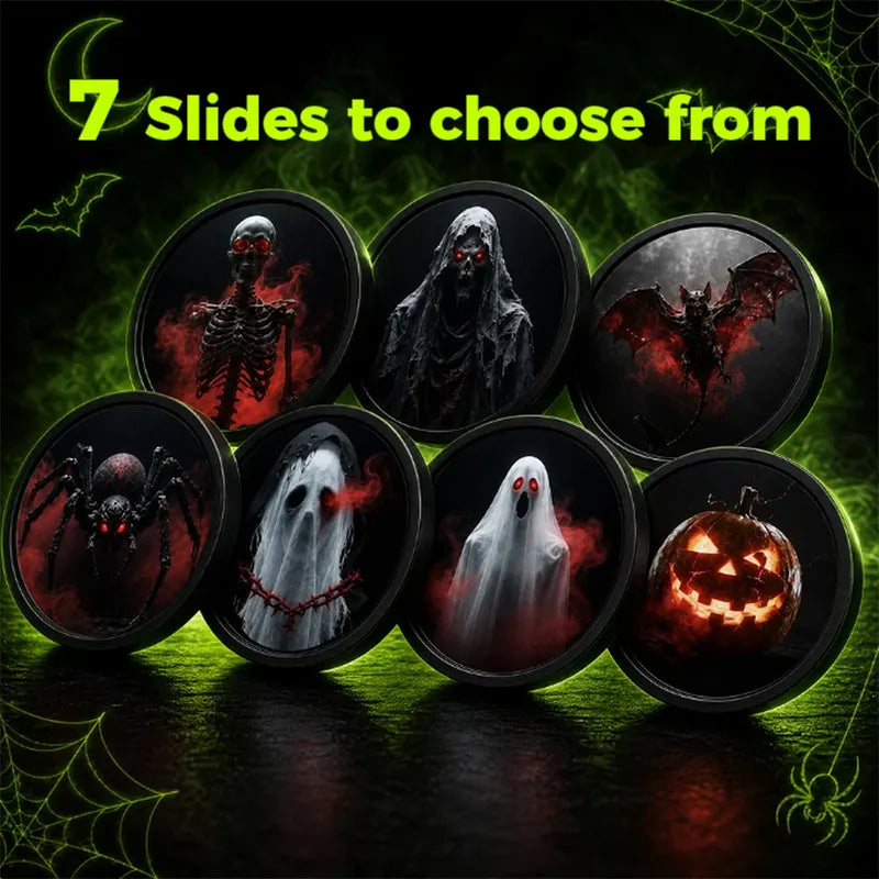 Plug-&-Play HD Star Projector: Halloween 6-Disc Set