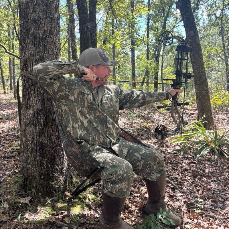 🔥Fanatic Outdoors Niskie siedzisko myśliwskie