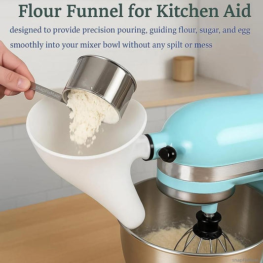 🔥✨Flour Funnel for Kitchen Aid Stand Mixer