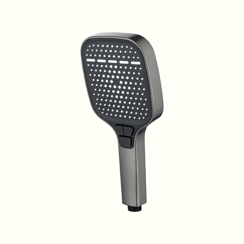 Square Air-Boosted Waterfall Handheld Shower Head 🚿
