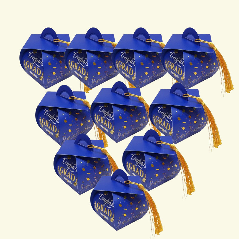 🔥Hot Sale 49% OFF🔥30 Pcs Mini Graduation Cap Candy Cards