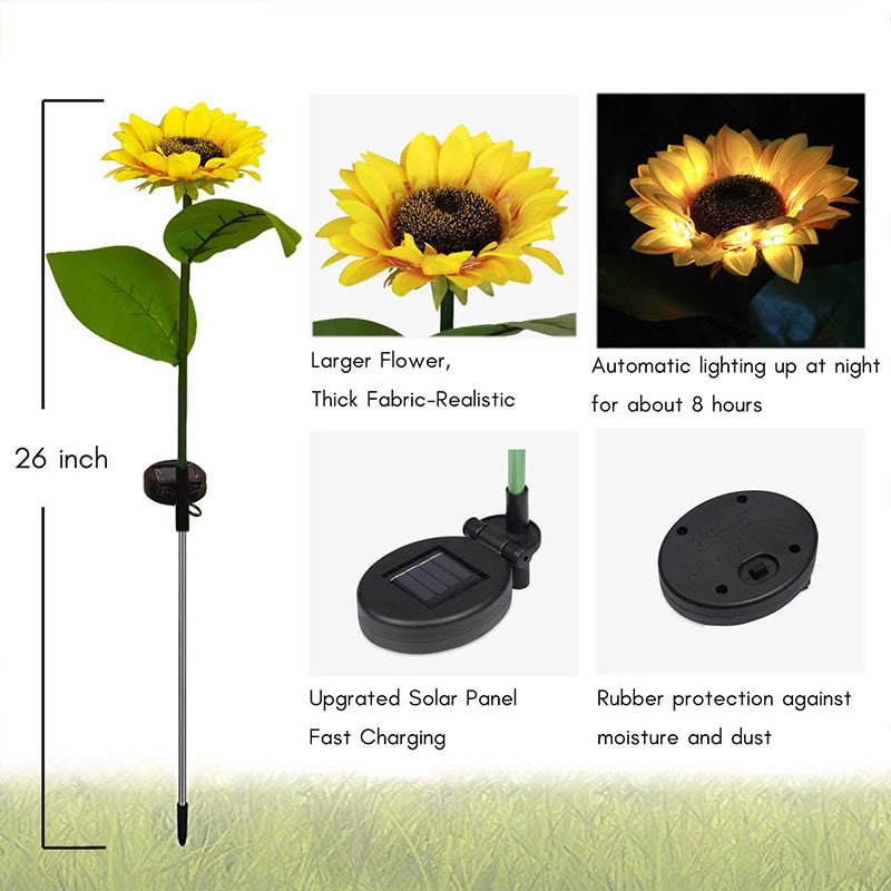Sunflower Garden Lawn Lamp