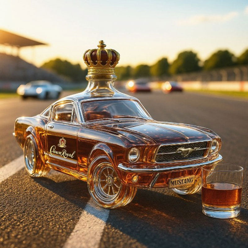 Bronco Whiskey Bottle