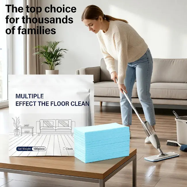 Multi-Surface Floor Cleaning Tablets - Concentrated Cleaner for Hardwood, Tile, Laminate & More