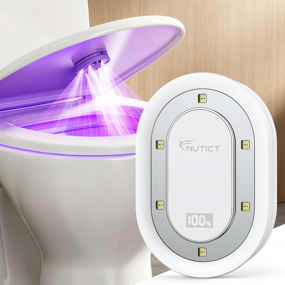 🚽Automatic UV‐C Toilet Sanitizer Light