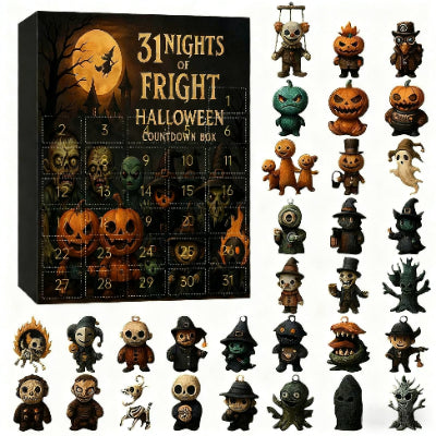 🎃Countdown Calendar 2025: 31 Days of Witty Halloween Fun!