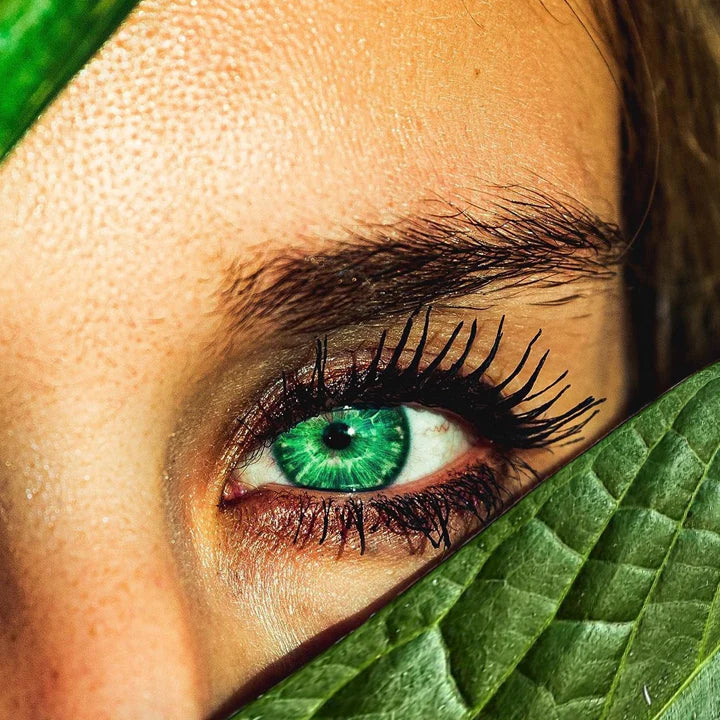 Contact lens care Colored eye drops
