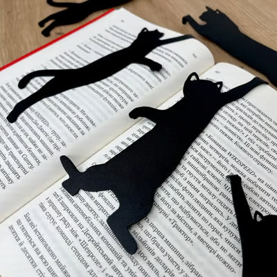 🏆Last Day 49% Off🔥😹5Pcs Metal Cat bookmark