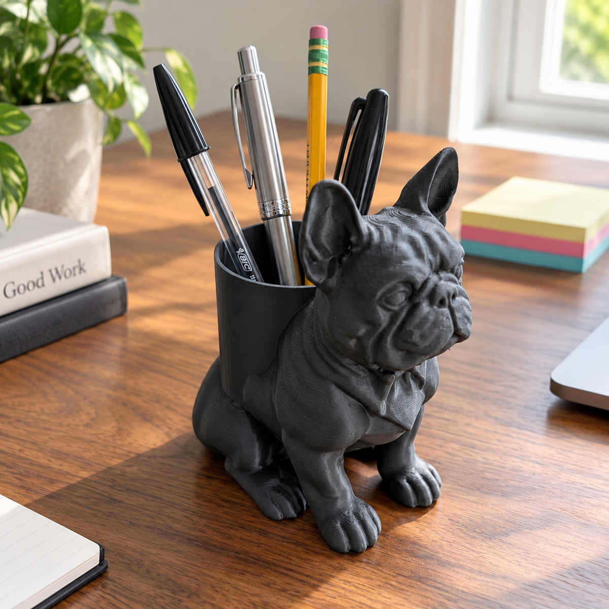 🐶Dog-shaped desk organiser