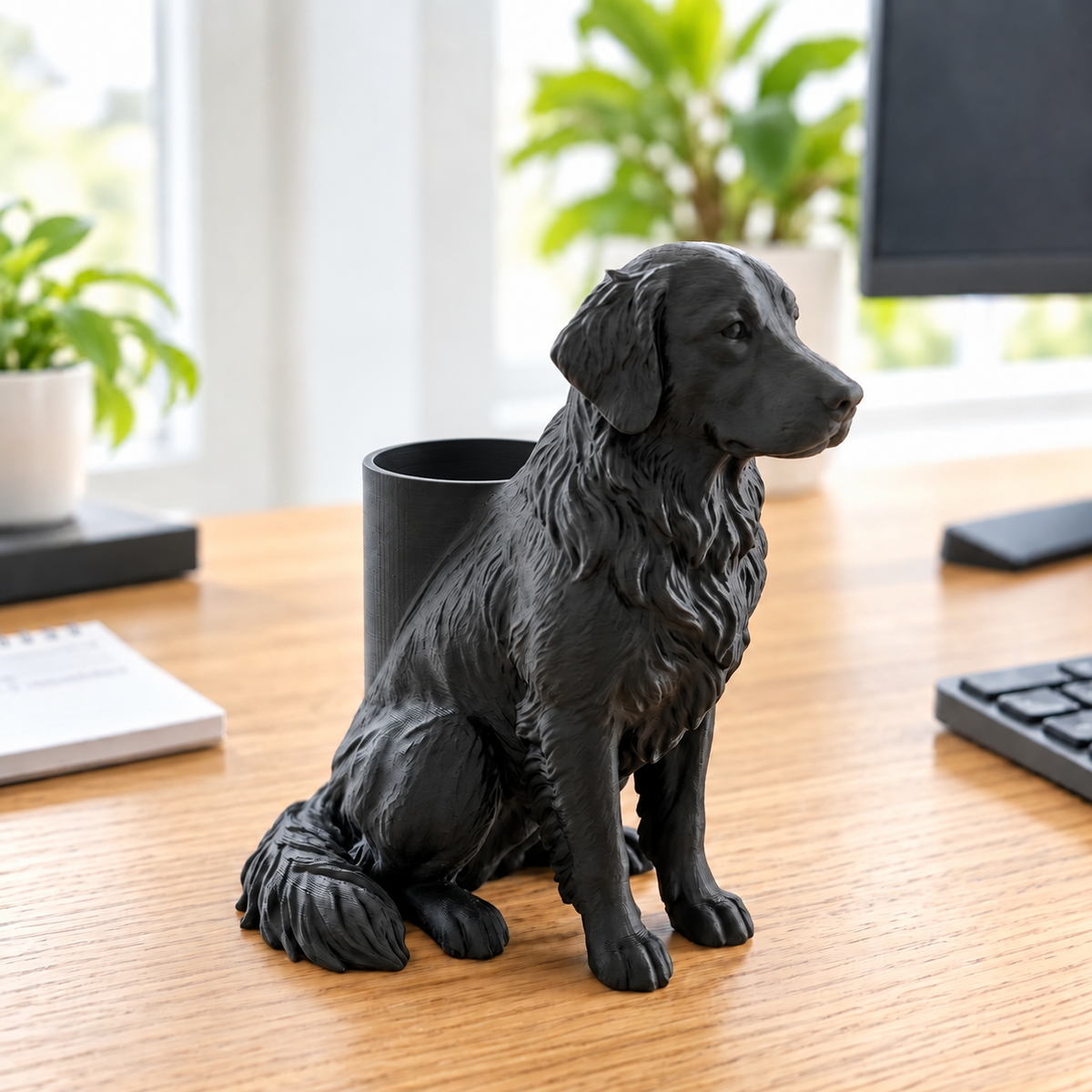 🐶Dog-shaped desk organiser