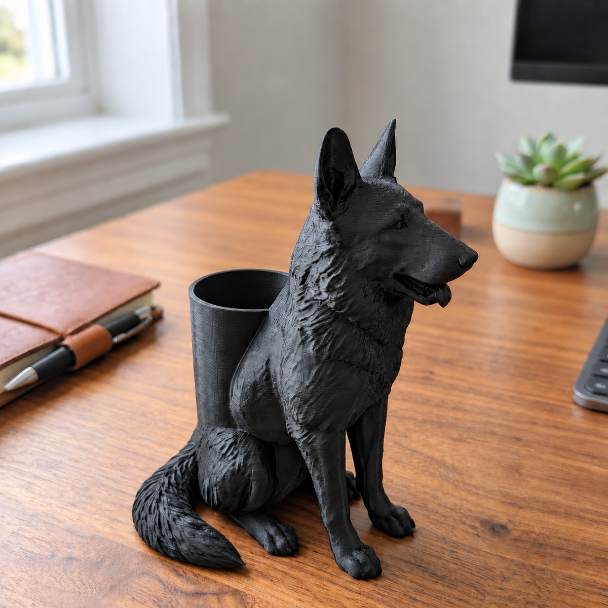 🐶Dog-shaped desk organiser