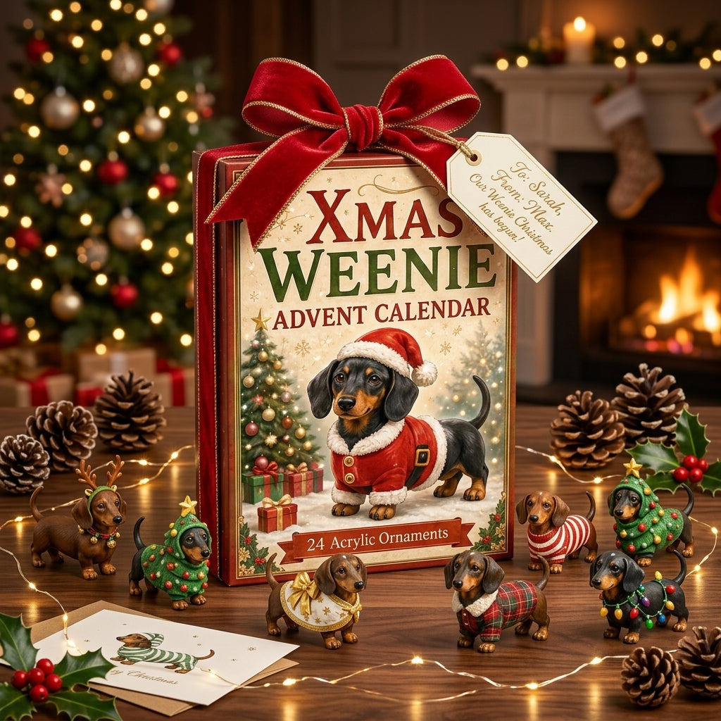 🎄 2026 Christmas Dachshund Advent Calendar