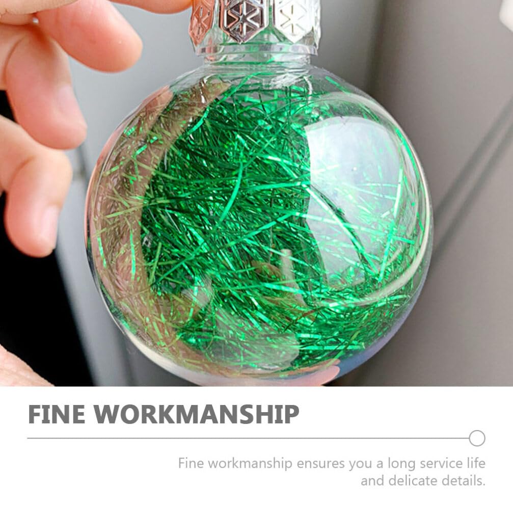 🎄 Clear Christmas Ornament Balls