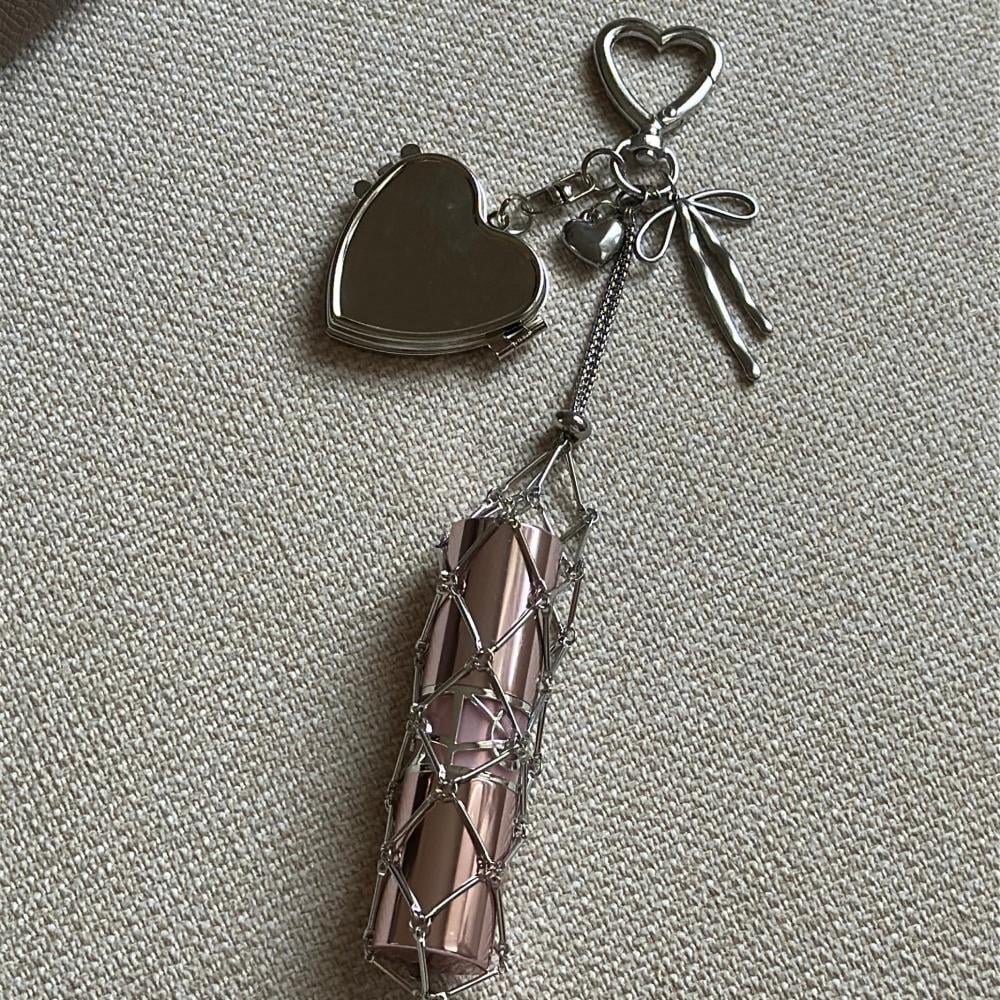 💄Chic Lip Gloss Holder with Mirror