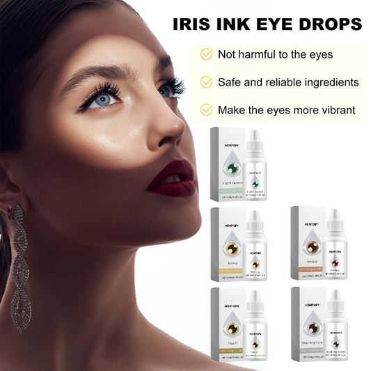 Contact lens care Colored eye drops