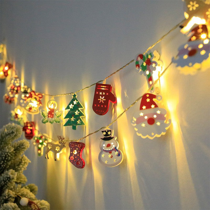 🎄 Christmas Led Iron Decorative Light String