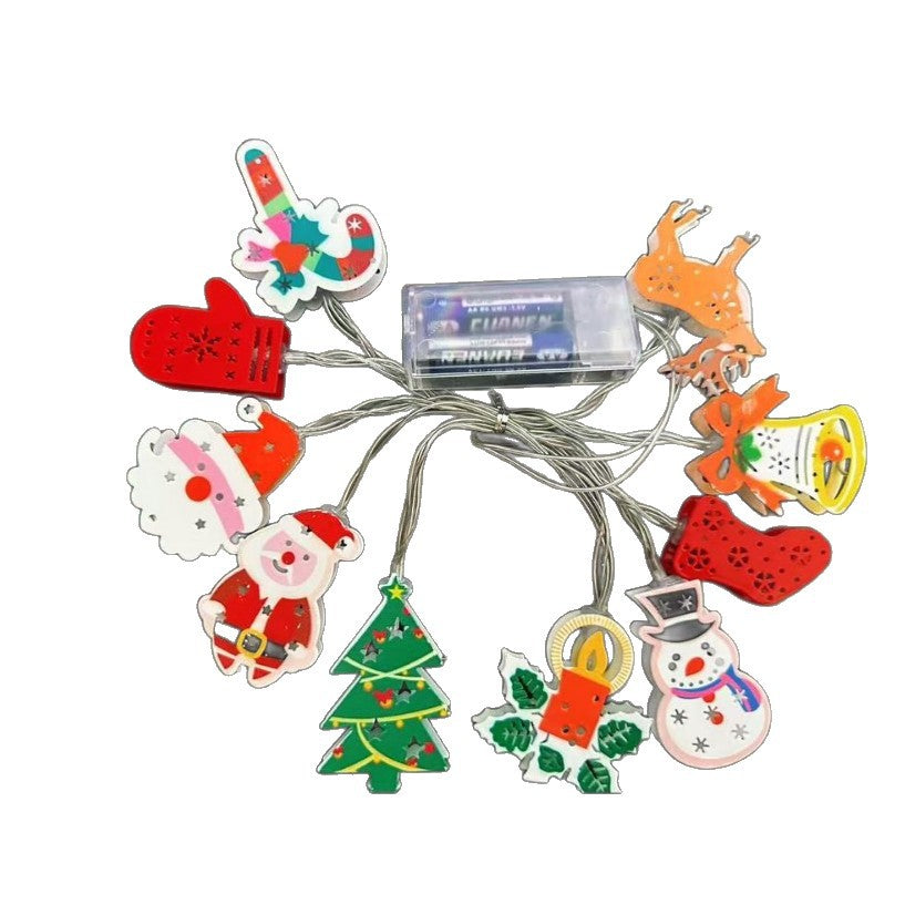 🎄 Christmas Led Iron Decorative Light String