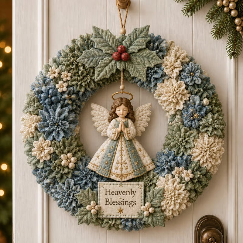 🏆Limited-time offer: 49% OFF🎁🎄 DIY kit for a 3D fabric wreath