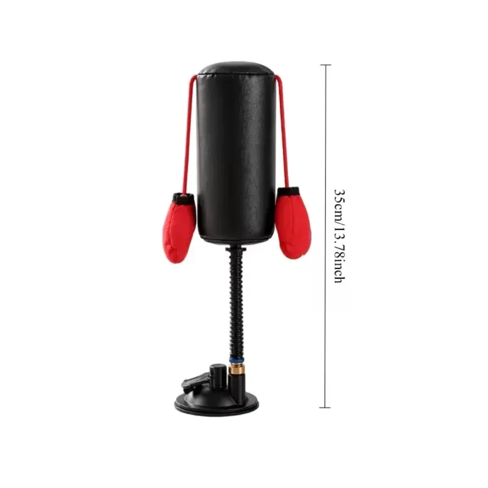 The Sparring Partner — Suction Cup Cat Boxing Toy