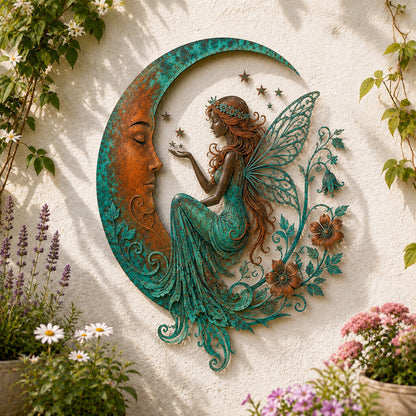 Crescent bee wall decoration ornaments