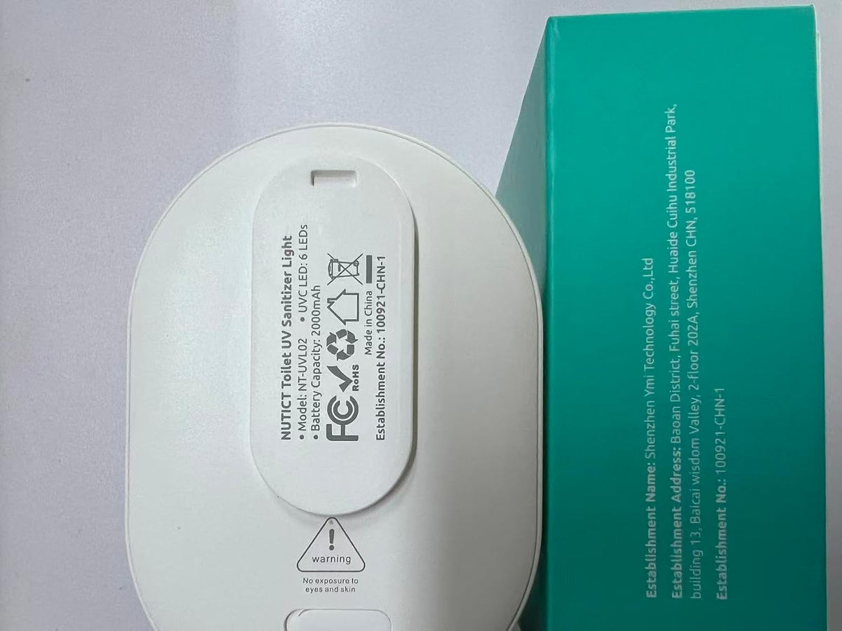 🚽Automatic UV‐C Toilet Sanitizer Light
