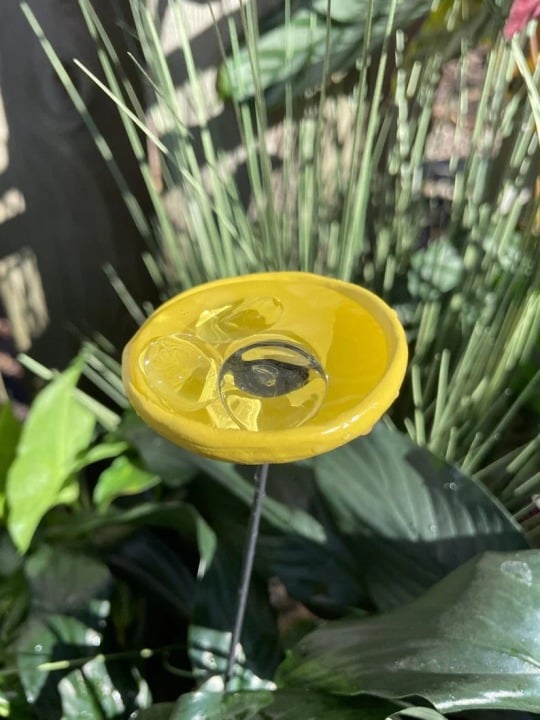 🐝LAST DAY 49% OFF - Bee Watering Station with Marbles, Butterfly Puddler, Hummingbird Drinking Cups💧
