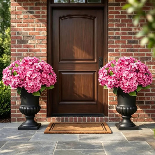 🌼Artificial hydrangeas for outdoors – UV-resistant, waterproof, and wind-resistant💐🌸