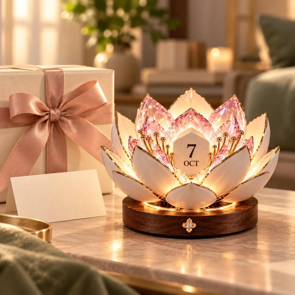 ⭐2026 UK Sale: Up to 50% OFF -✨DailyBloom™ – Automatic Blooming Perpetual Calendar