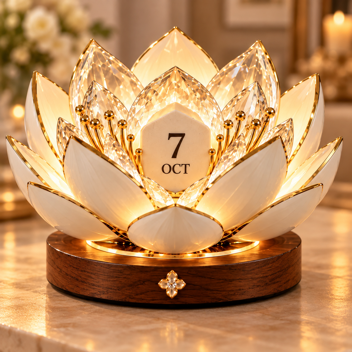 ⭐2026 UK Sale: Up to 50% OFF -✨DailyBloom™ – Automatic Blooming Perpetual Calendar