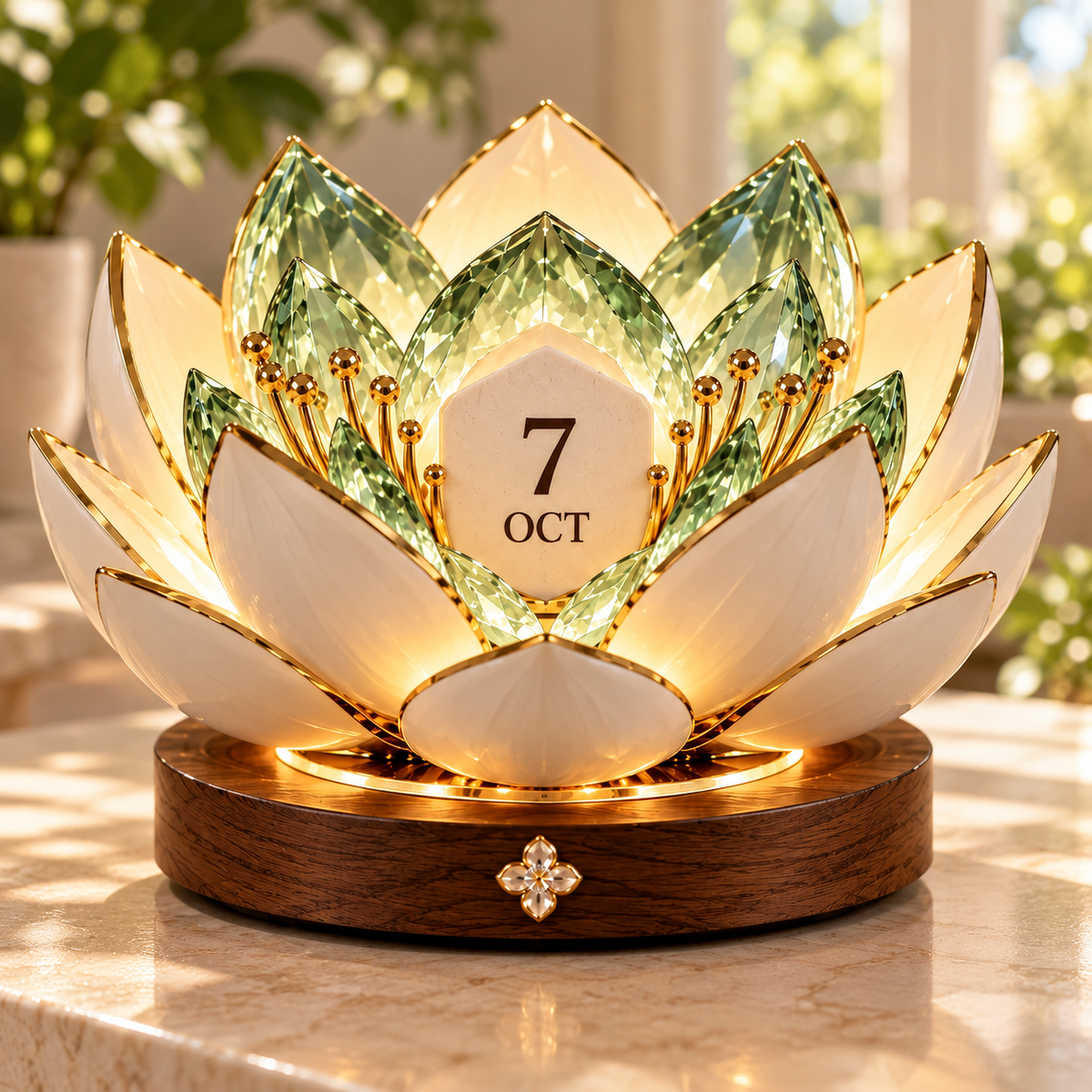 ⭐2026 UK Sale: Up to 50% OFF -✨DailyBloom™ – Automatic Blooming Perpetual Calendar