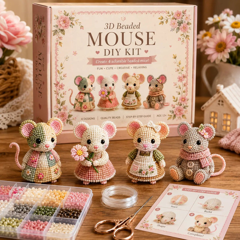 🧵✨Creative Beaded Mini World 3D DIY Kit Collection