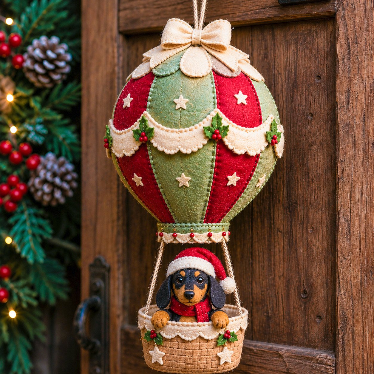 🎈 Christmas Hot Air Balloon Hanging DIY Kit