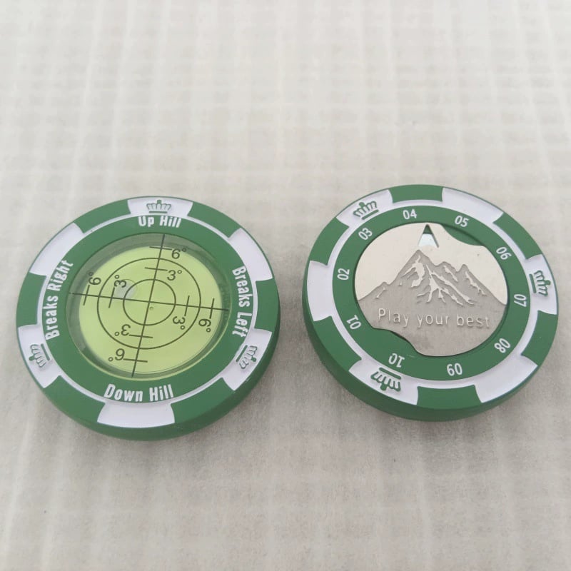 🔥Save 49%🔥Golf Ball Marker, Bubble Level Golf Putting Green Reading Aid, Great Gift