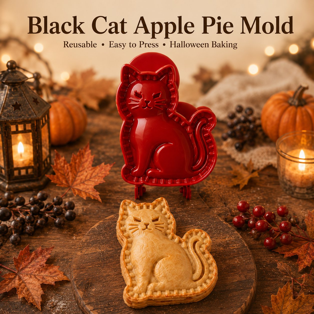 🎃 8-Piece Halloween Mini Hand Pie Mold Set