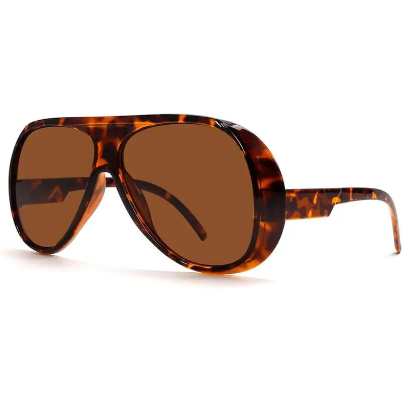 Trendy Aviator Sunglasses