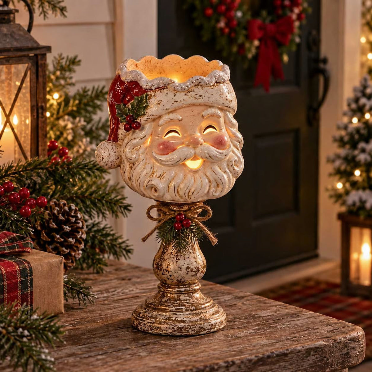 🎄 Christmas Heirloom Glow Candle Holder Collection