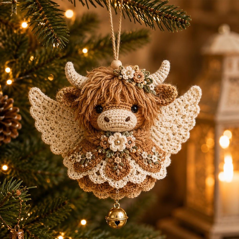 🔥Animal Angel Crochet Ornament DIY Kit