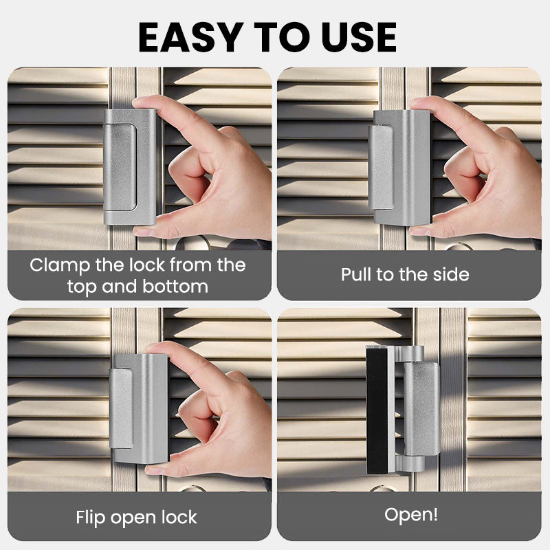 🚪 50% OFF NOW! 🔒 Home Security Door Reinforcement Lock – Extra Protection, No-Drill Installation & Adjustable 🏠
