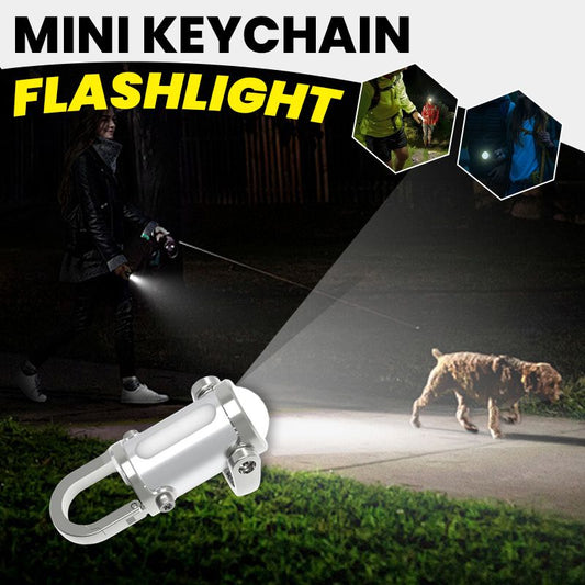 🔥1200LM Super Bright Mini Keychain Flashlight