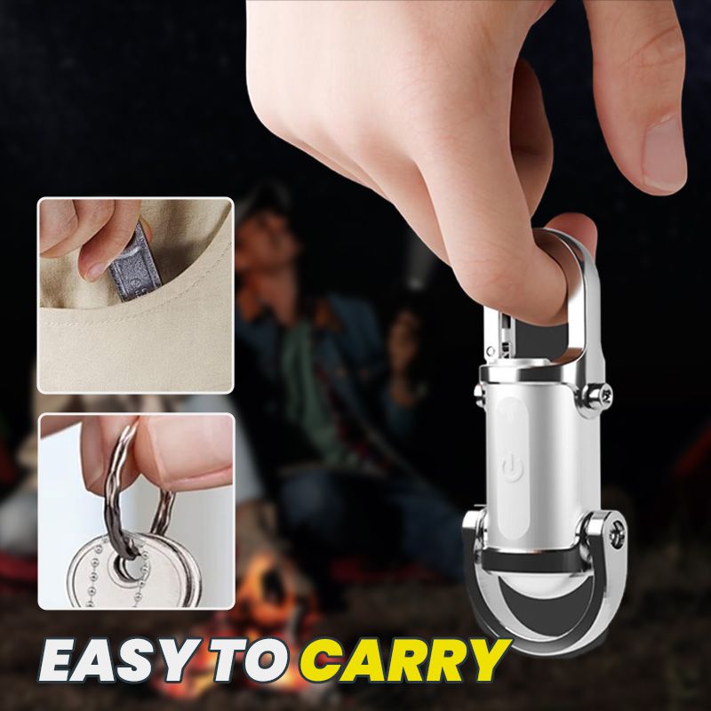 🔥1200LM Super Bright Mini Keychain Flashlight